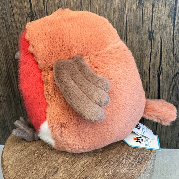 Jellycat Plum Robin FAST SHIP NEW Jellycat Bird - Picture 6 of 10